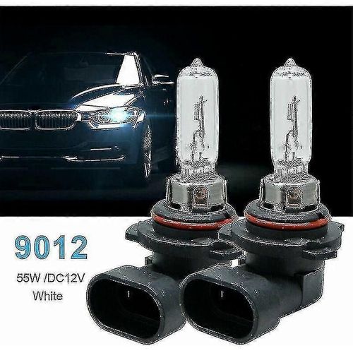 2pcs 9012 Hir2 Px22d Phare De Voiture 12v 55w Remplacement De L¿Ampoule De Projecteur Halogène Clair, Fog Light Drl Bulb