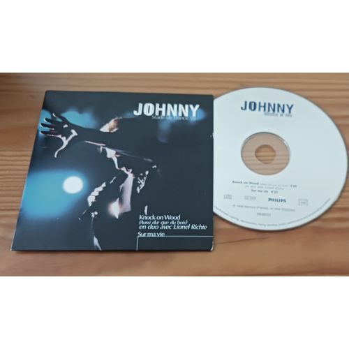 Rare Cd Johnny Hallyday Knock On Wood (Aussi Dur Que Du Bois) / Sur Ma Vie