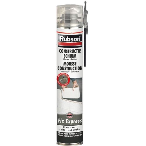 Mousse expansive PU RUBSON Fix Express Construction 750 ml