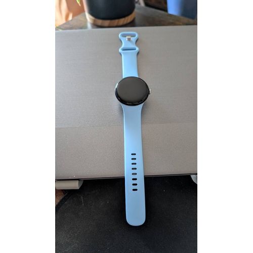 Google Pixel Watch 2 Gps, Boitier Aluminium 41 Mm Bleu Azur