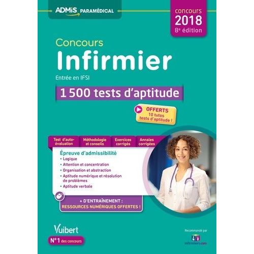 Concours Infirmier - Entrée En Ifsi - 1 500 Tests D'aptitude