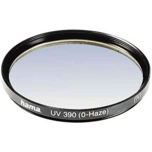 Filtre UV (anti-UV Et Protection, Compensation 4X, Traitement Antireflet, Pour Objectifs D'appareils Photo 52 Mm, O-Haze, Traité) Noir