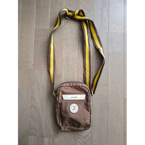 Sacoche bandoulière réglable Lancel édition Roland Garros