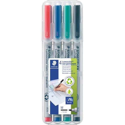 315 Wp4 Etui De 4 Feutres Pointe 1 Mm Assortis