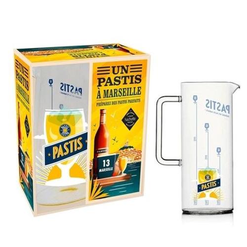 Un Pastis À Marseille - Coffret Avec 1 Carafe À Pastis Et 1 Livre De Recette