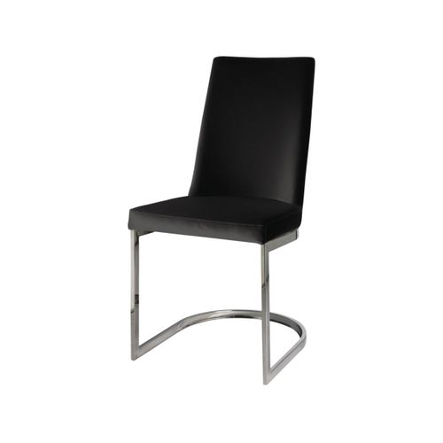 Chaise " Round " - Noir - Lot De 2