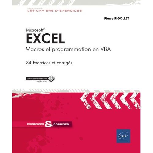 Excel - Macros Et Programmation En Vba