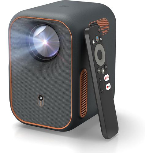 MONDODIGITALE-Mini Videoprojecteur[Certifié Netflix & Google Tv¿Smart Projecteur Portable[Support 4K & 1080P Natif¿Retroprojecteur Avec Wifi/Bluetooth,Dolby Audio, Projecteur Vidéo Pour Home Cinéma,