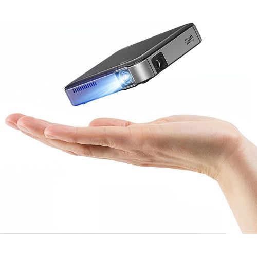 MONDODIGITALE-Mini Projecteur , Vidéoprojecteur Dlp, Full Hd 1080P Supporté, Batterie Intégrée, Rétroprojecteur Portable À Focale Ultra Courte, Adapté Au Cinéma Extérieur/Home, Capacité Hdmi/Tv Stick