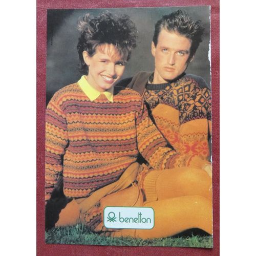 Publicité Vintage Années 70 Benetton X 2