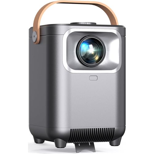 MONDODIGITALE-Mini Projecteur, Auto Keystone/Focus Électrique, Wifi6 Bluetooth5.2 Vidéoprojecteur Portable 1080P Supporté, Zoom 50% Video Projecteur, Compatible Avec Tv Stick/Hdmi/Usb/Laptop/Ios/Andr