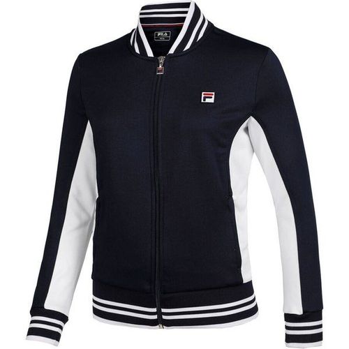 Georgia Veste De Survêtement Femmes - Bleu Foncé , Blanc