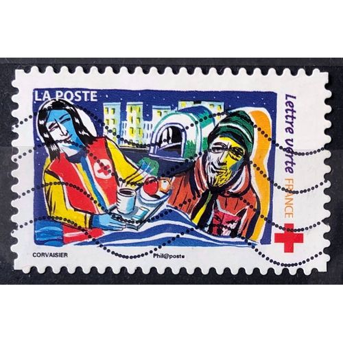 Croix Rouge 2017 - Assistance Aux Sdf (Très Joli N° 1426) Obl - France Année 2017 - Brn83 - N33486
