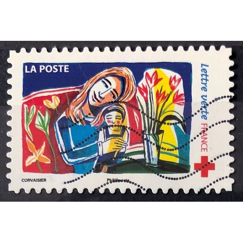 Croix Rouge 2017 - Réconfort Aux Enfants (Très Joli N° 1429) Obl - France Année 2017 - Brn83 - N33489