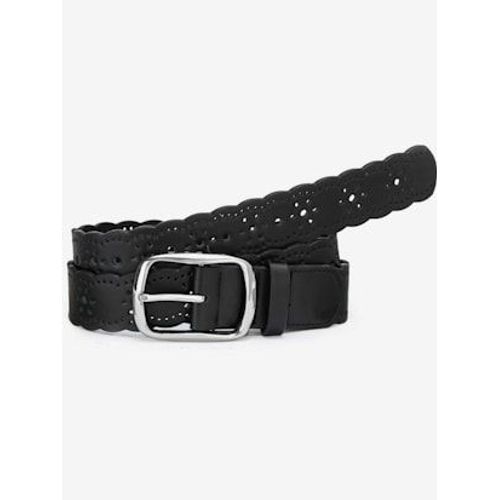 Ceinture Au Niveau Des Hanches Avec Motif Ajouré Tendance - - Noir