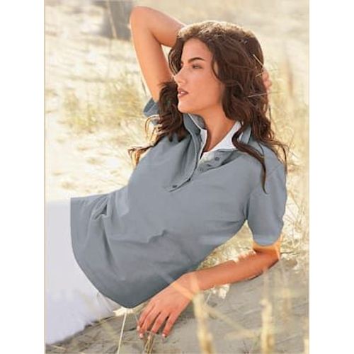 Polo Pur Coton - - Gris