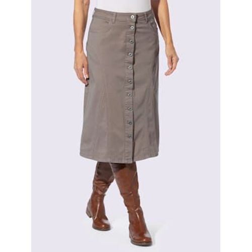 Jupe En Jean Qualité Coton Doux Sur La Peau - - Taupe