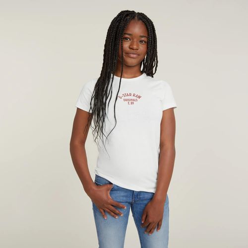 T-Shirt Originals Pour Filles - Blanc - Fille