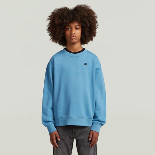 Sweat Garçon Loose - Bleu Moyen - Garçon