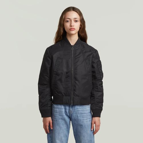 Blouson Fille Bomber Oversized - Noir - Fille