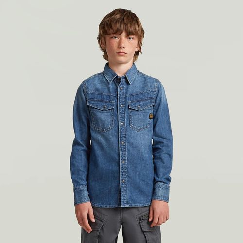Chemise Garçon Dakota Slim - Bleu Foncé - Garçon