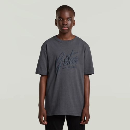 T-Shirt Garçon Loose - Gris - Garçon