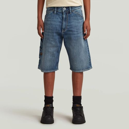 Short Garçon Utility - Bleu Moyen - Garçon