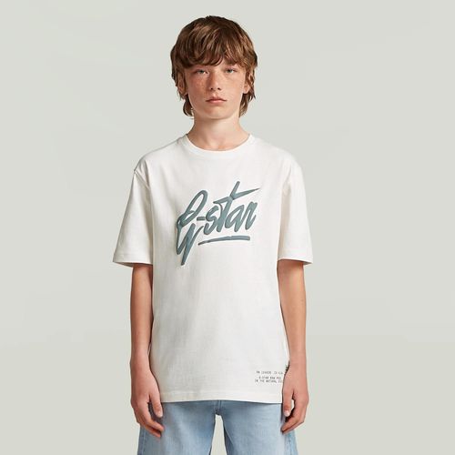 T-Shirt Garçon Loose - Blanc - Garçon