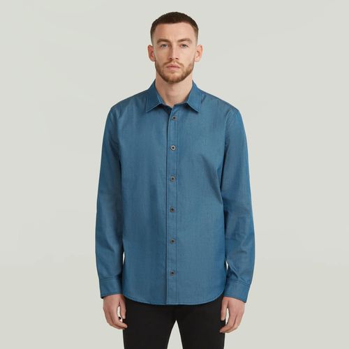 Chemise Clean Slim - Bleu Foncé - Hommes