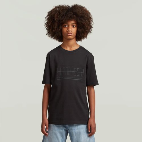 T-Shirt Garçon Loose - Noir - Garçon
