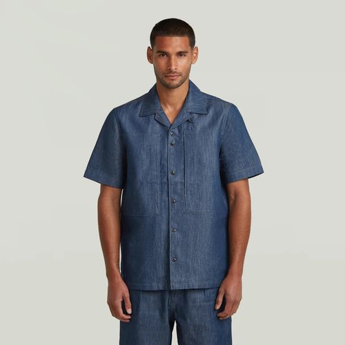 Chemise Workwear Resort Regular - Bleu Foncé - Hommes