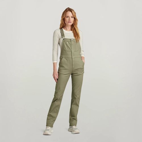 Salopette Slim - Vert - Femmes