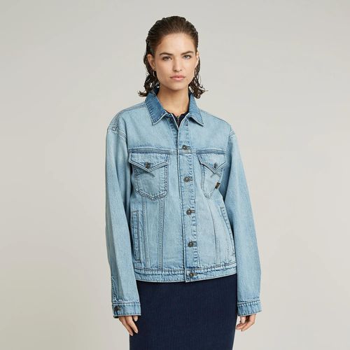 Veste Relaxed Denim - Bleu Clair - Femmes