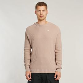 Pull Serrated Knitted - Rose - Hommes