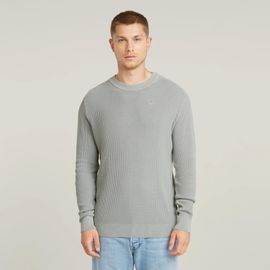 Pull Serrated Knitted - Gris - Hommes
