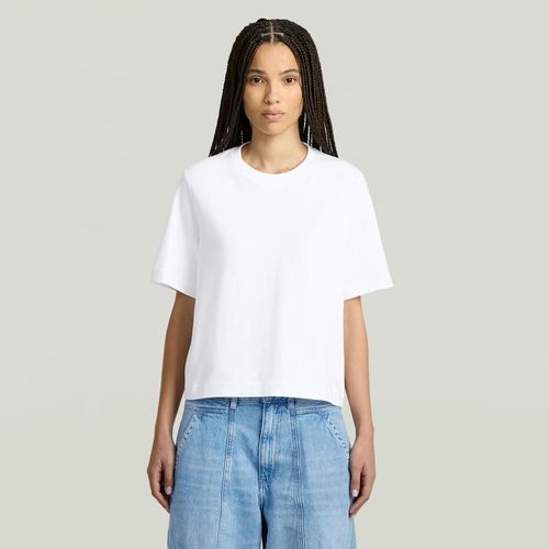 T-Shirt Boxy - Blanc - Femmes