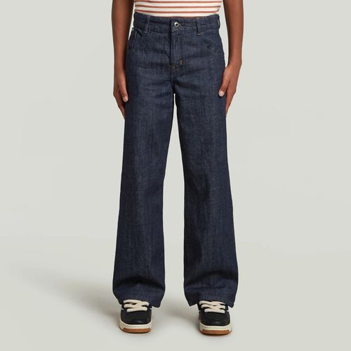 Jean Fille Skater High Loose - Bleu Foncé - Fille