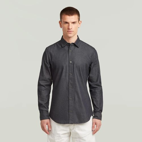 Chemise Clean Slim - Bleu Foncé - Hommes