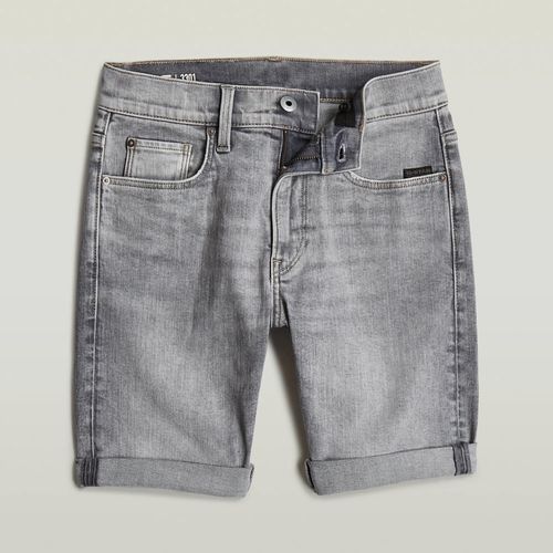 Short Slim 3301 Premium Pour Garçons - Gris - Garçon
