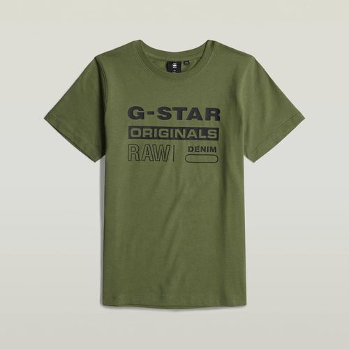 T-Shirt Regular Pour Garçons - Vert - Garçon