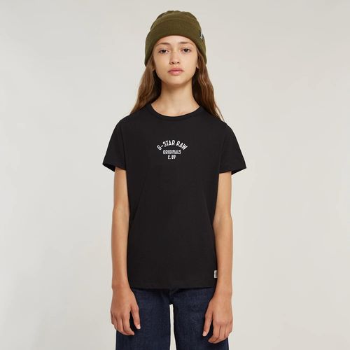T-Shirt Slim Pour Filles - Noir - Fille