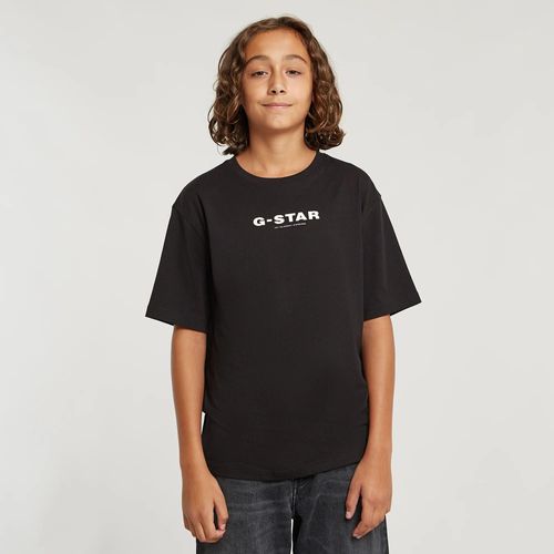 T-Shirt Loose Pour Garçons - Noir - Garçon