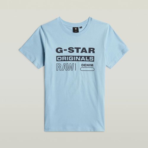 T-Shirt Regular Pour Garçons - Bleu Clair - Garçon
