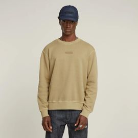 Pull Washed Relaxed - Beige - Hommes