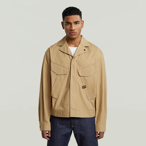 Veste Rovic Trucker - Beige - Hommes