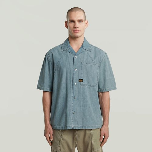 Chemise Track Relaxed - Bleu Clair - Hommes