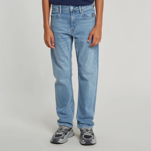 Jeans Droits Mosa Pour Garçons - Bleu Moyen - Garçon