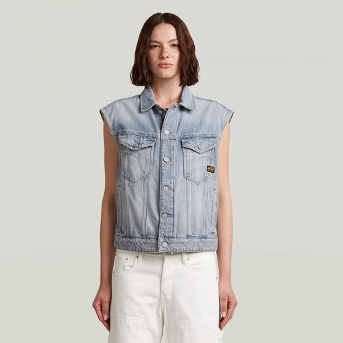 Veste Relaxed Denim - Bleu Clair - Femmes