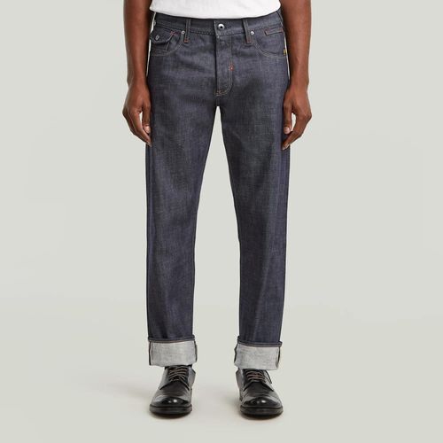 Jean Morry Fwd Regular Tapered Selvedge - Bleu Foncé - Hommes