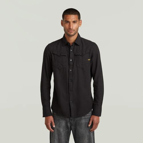 Chemise Arc 3d Slim - Noir - Hommes